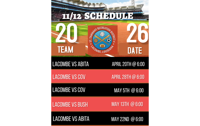11/12 BASEBALL